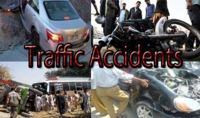 6 hurt in road