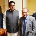 Ambassador of Pakistan Zeeshan kbabs restaurant in honor of Mr. Rifat Mehdi was lunch in Barcelona.