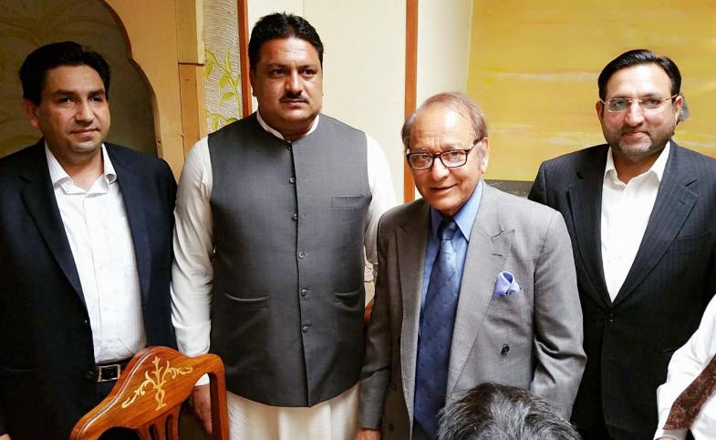 Ambassador of Pakistan Zeeshan kbabs restaurant in honor of Mr. Rifat Mehdi was lunch in Barcelona.