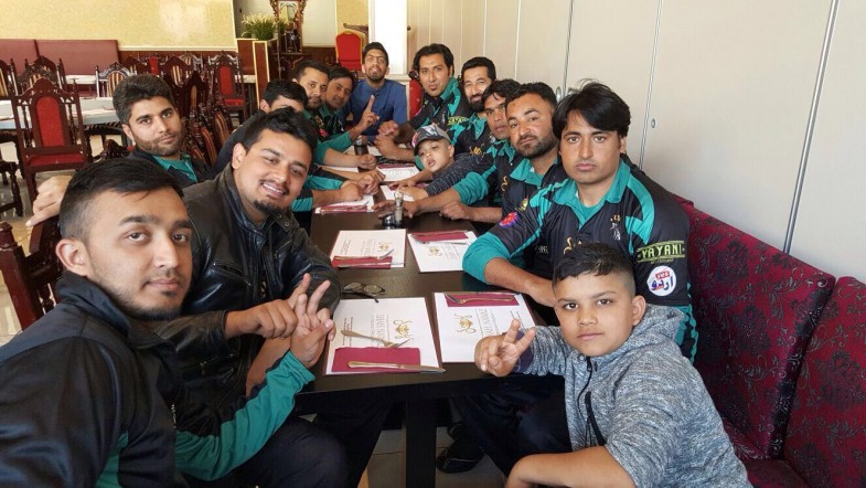 France Cricket Club Villier-la-Bell Team Celebration (6)