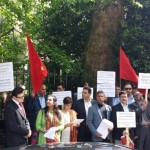 JKNAP UK london Protest