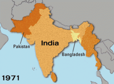 Pakistan and Bangladesh