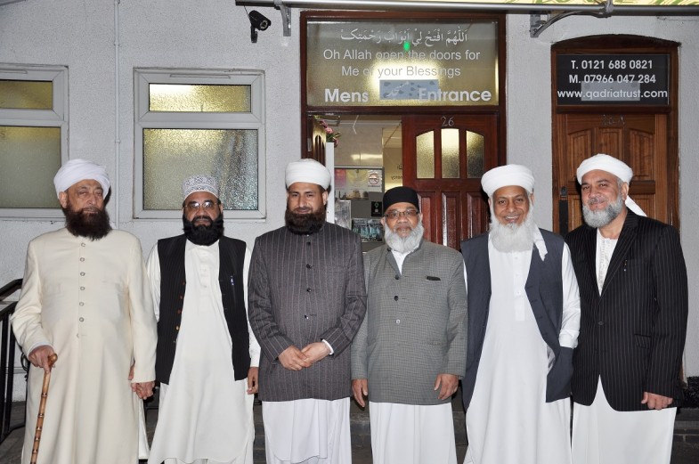 Pir Syed Haseen u Deen Shah visited Qadria Trust Birmingham UK (12)