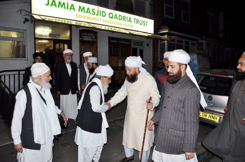 Pir Syed Haseen u Deen Shah visited Qadria Trust Birmingham UK (2)