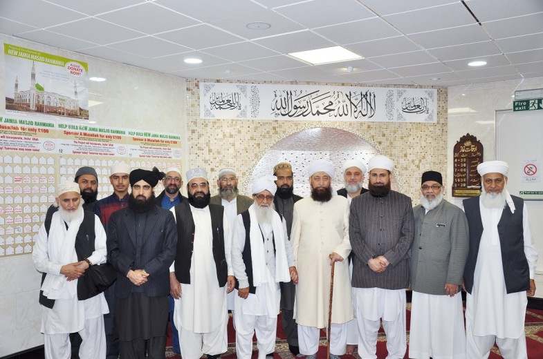 Pir Syed Haseen u Deen Shah visited Qadria Trust Birmingham UK (6)