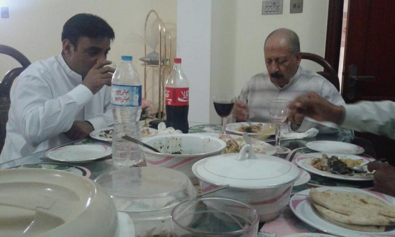 Syed Abrar Shah and Agha Jan Mushtaq Shah Met