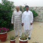 Syed Abrar Shah and Agha Jan Mushtaq Shah Met
