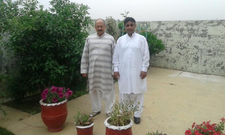 Syed Abrar Shah and Agha Jan Mushtaq Shah Met