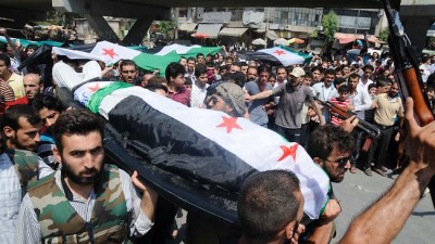 Syrian Muslims Funeral
