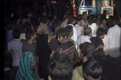 tires to block traffic