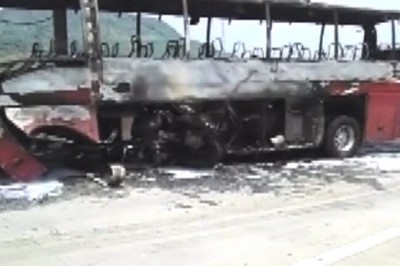 China bus blast 