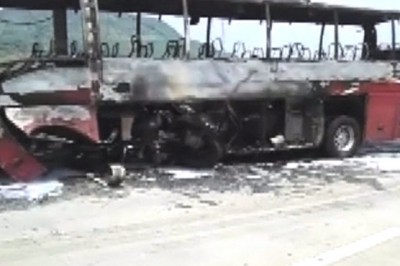 China bus blast