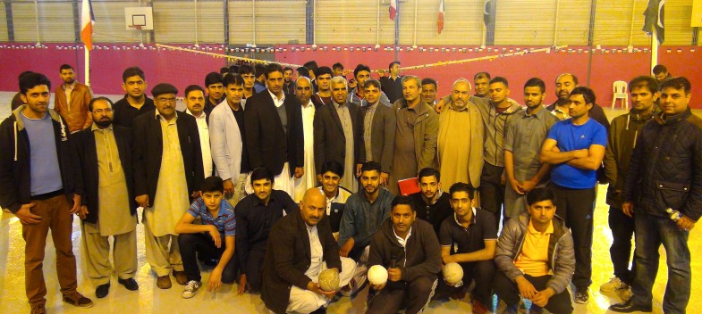 France Pakistan Association launched the fifth annual three-day volleyball tournament 