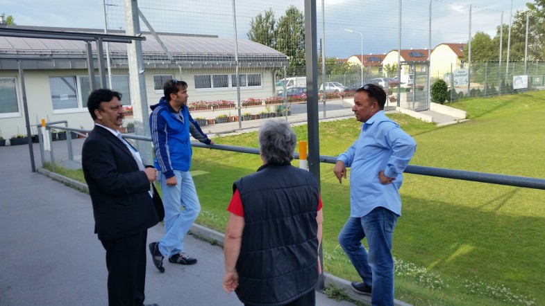 Akram Bajwa Checking Ground