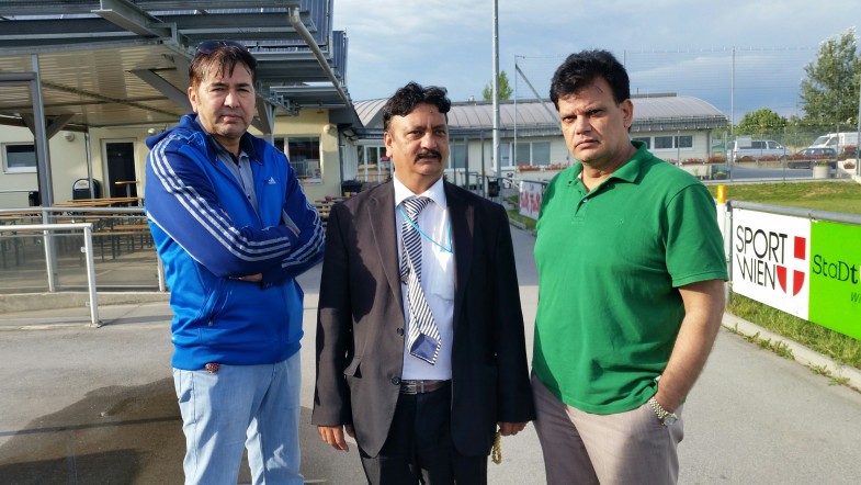 Akram Bajwa Checking Ground