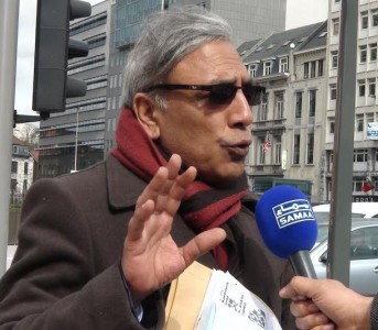 Al iRaza Syed Brussels Protest Thanks