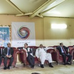 Dignitaries on the stage