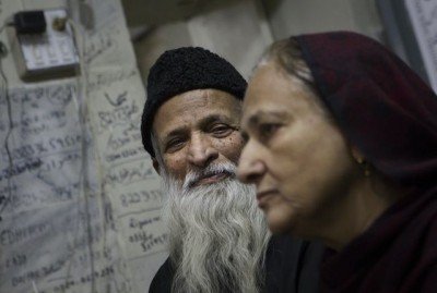Edhi and his Wife