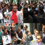 Indian High Commission in London Kashmiries Protests