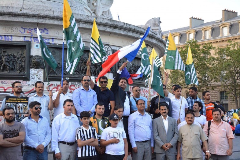 Kashmir Protest In Paris