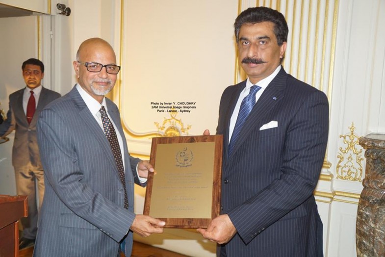 Farewell Ceremony H.E. Ambassadeur du Pakistan Ghalib Iqbal