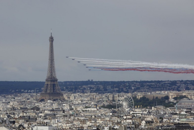Fête Nationale Française – Défilé aérien 2016