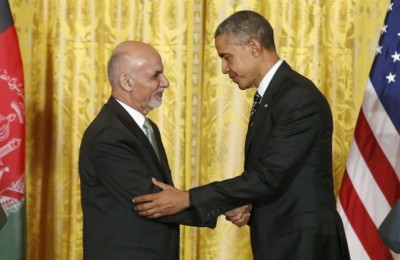 Obama and Ashraf Ghani