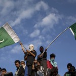 Kashmir Pakistani Flags