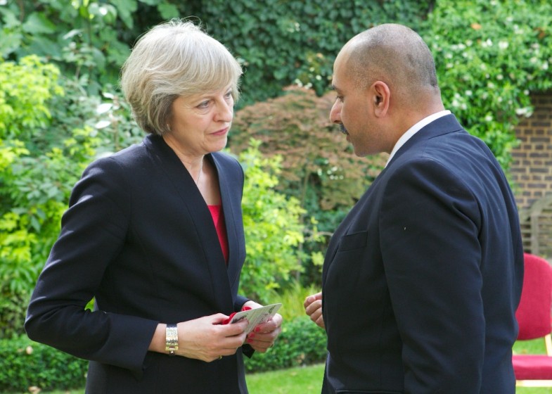 Sajjad Karim and British Prime Minister
