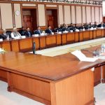 NATIONAL SECURITY ADVISER GEN (R) NASIR KHAN JANJUA PRESIDING THE PRELIMINARY MEETING ON NATIONAL ACTION PLAN