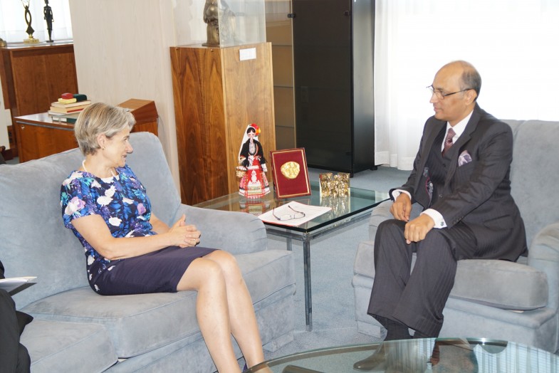 Abassador with DG UNESCO 