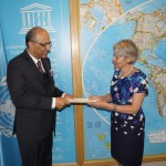 Abassador with DG UNESCO