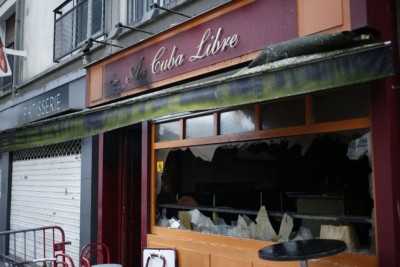 Fire at a bar in Rouen