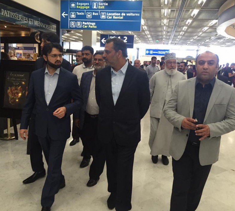 Hassan Mohi-ud-Din,Paris-visit