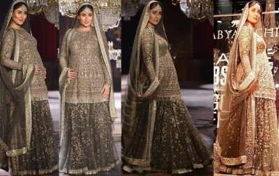 Kareena Kapoor walking on Ramp with Baby bump photos6