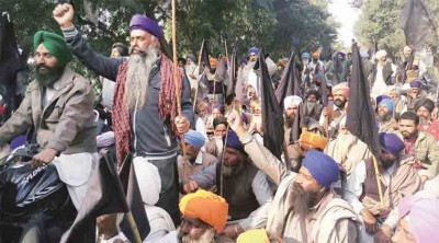 Khalistan Sikh Protest