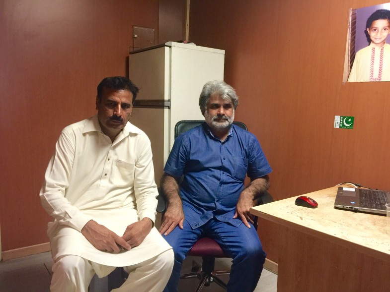 Qari Farooq Ahmad and Ashraf Virk