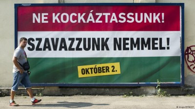  Hungary: EU referendum against refugee quota