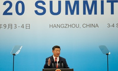 Chinese President addressing before G20 meeting