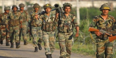  Indian troops ran tail