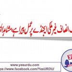 Pakistan Tehreek Insaf following intenational agenda against Pakistan
