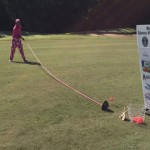 The man made a 28-foot 1-inch golf stick