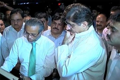 CM visits different areas of Karachi, review development