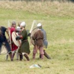 Stock illustration demonstrating the historic Battle of Hastings