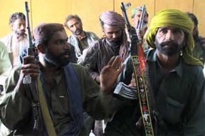 Dera Bugti and 43 of the outlawed fugitive surrendered