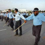 PTI sit-in, demanding housing from the Federal Police Administration