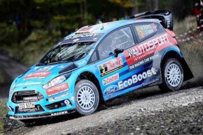 Wales Rally, won the shake-down phase outs Tank