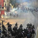 Entitled the Red Mansion, stones, rounding and shelling, arrest 74 workers