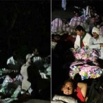 The judge canceled the rally, activists camped at the Gala
