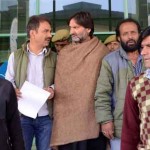 Hurriyat leader Yasin Malik was released from jail in Srinagar